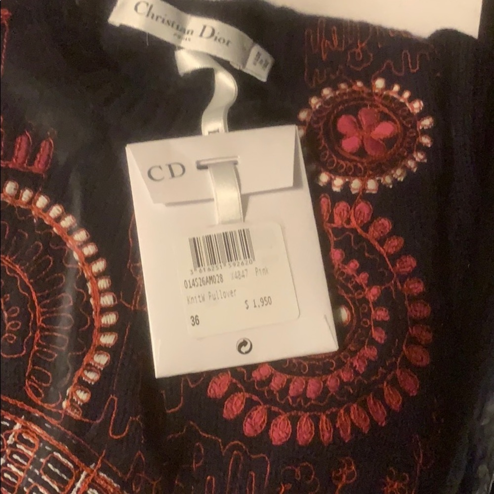 Women’s Christian Dior sweater